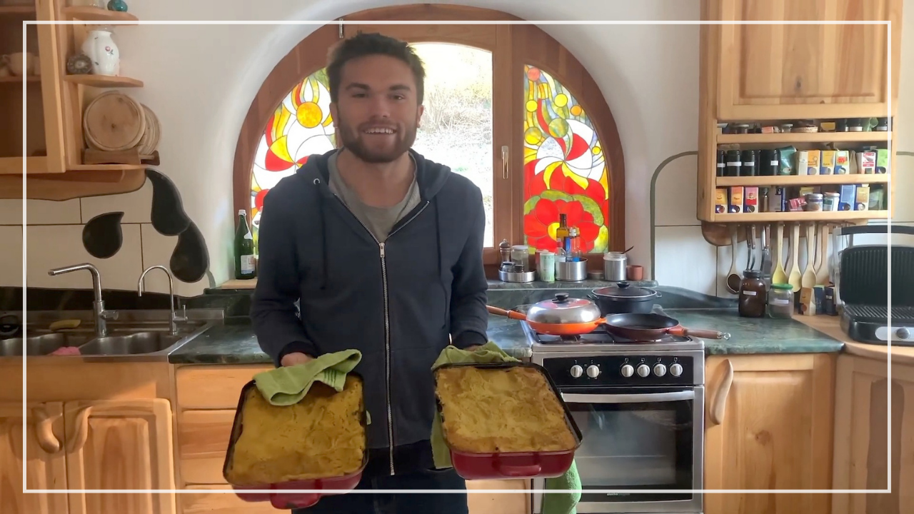 Zucchini &amp; Bärlauch Lasagne - Elias Leppe - Gesundheit Schafft Freiheit